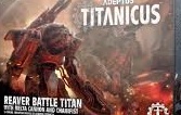 Adeptus Titanicus Reaver Battle Titan Melta Cannon and Chainfist